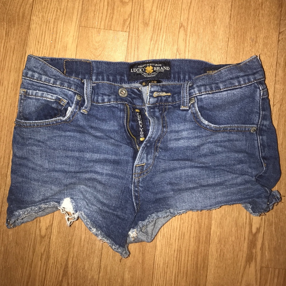 Lucky brand jean shorts